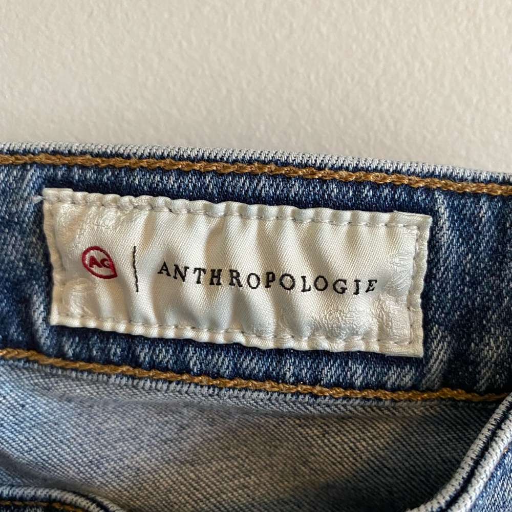 Anthropologie Jeans, High-Rise Slim, Stevie Straight.